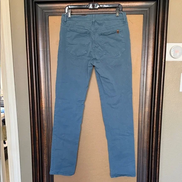 Joe's Jeans Stretch Cotton Twill Straight Fit in Slate Blue